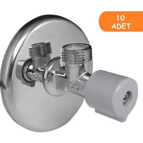 E.C.A 102111526 10 Adet Filitreli Ara Musluk Rozetli
