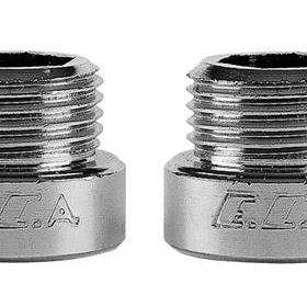 E.C.A 102134013 2 Adet 1/2 1 cm Krom Pirinç Musluk Uzatma