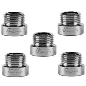 E.C.A 102134013 5 Adet Eca 1/2 1 cm Krom Pirinç Musluk Uzatma