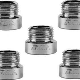 E.C.A 102134013 5 Adet Eca 1/2 1 cm Krom Pirinç Musluk Uzatma