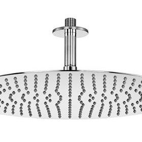 E.C.A 102145016 İnce 40 cm Yuvarlak Tavandan Tepe Duş Başlığı