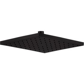 E.C.A 102145068C1 Tiera 25x25 cm Mat Siyah Renkli Kare Duş Başlığı