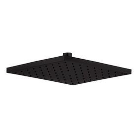 E.C.A 102145068C1 Tiera 25x25 cm Mat Siyah Renkli Kare Duş Başlığı