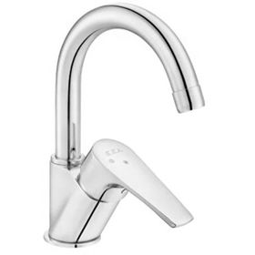 E.C.A 102188054 Niobe Kuğu Krom Lavabo Bataryası
