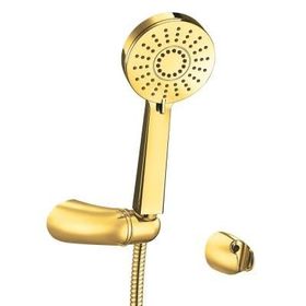 E.C.A 102817319 Banyo Üst Takımı Altın Renkli Fırat Gold Mafsallı Duş Seti