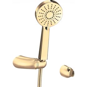 E.C.A 102817319 Banyo Üst Takımı Altın Renkli Fırat Gold Mafsallı Duş Seti