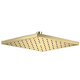E.C.A 102845068 Tiera 25x25 cm Altın Renkli Kare Duş Başlığı