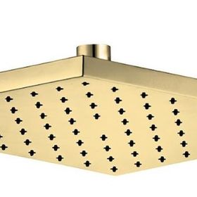 E.C.A 102845068 Tiera 25x25 cm Altın Renkli Kare Duş Başlığı