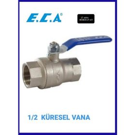 E.C.A 1/2 Küresel Su Vanası