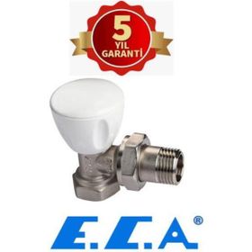 E.C.A 1/2 Radyatör Köşe Vanası