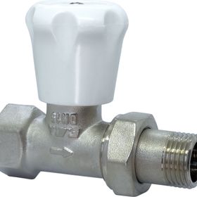 E.C.A 1/2" Rv3 Düz Radyatör Valfi