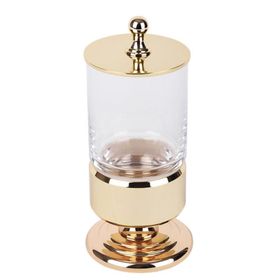 E.C.A 140110013A Serel Luna Pamukluk Fırçalık Kapaklı Gold Altın Organizer