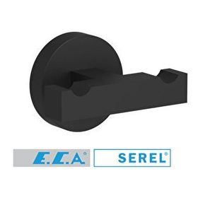 E.C.A 140112006S Mat Siyah Serel Rita İkili Askılık