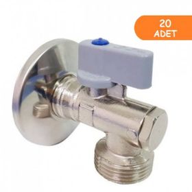E.C.A 602111059 Filtreli 1/2 20 Adet Çamaşır Bulaşık Makinası Musluğu