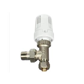 E.C.A 602120549 1/2 Pex Termostatik Köşe Radyatör Vanası