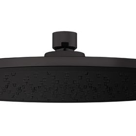 E.C.A. Dalia 25x25 Mat Siyah Yuvarlak Banyo Duş Başlığı
