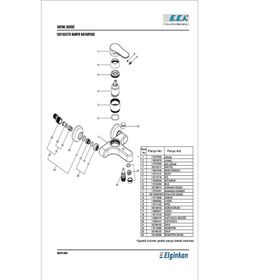 E.C.A Defne 2102102370 Banyo Bataryası