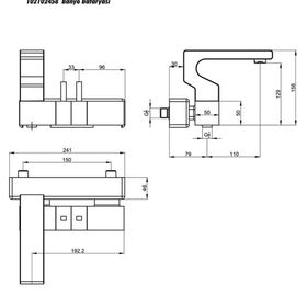 E.C.A Diagonal Plus Banyo Bataryası