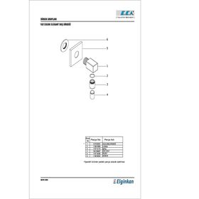 E.C.A Elegant 2102126388 Duş Dirseği