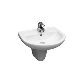 E.C.A EN01+2822 Serel Etna 46x56 cm Yarım Ayaklı Lavabo
