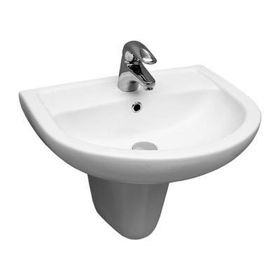 E.C.A EN01+2822 Serel Etna 46x56 cm Yarım Ayaklı Lavabo
