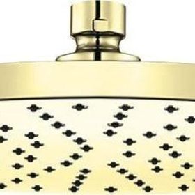 E.C.A. Myra 25x25 Altın Yuvarlak Banyo Duş Başlığı