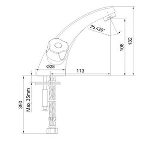 E.C.A Pınar 2102108557 Lavabo Bataryası