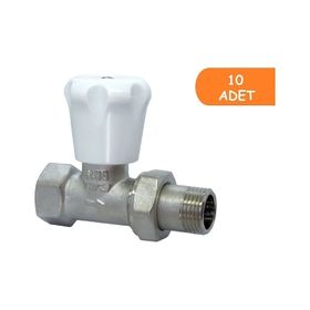 E.C.A. RV2 1/2 10 Adet Düz Radyatör Valfi