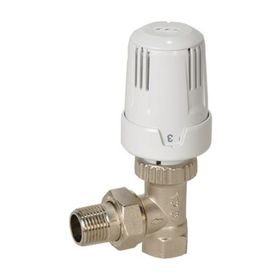 E.C.A Trv3 1/2 Termostatik Radyatör Köşe Valfi