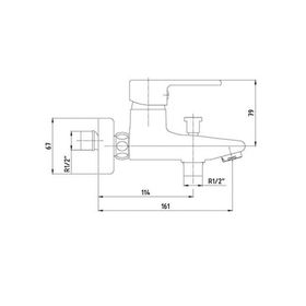 E.C.A Vera 2102102386 Banyo Bataryası