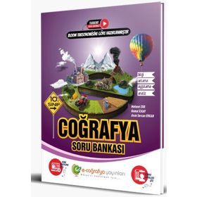 E-Coğrafya Yayınları 10. Sınıf Coğrafya Soru Bankası