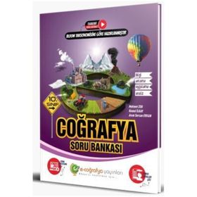 E-Coğrafya Yayınları 10. Sınıf Coğrafya Soru Bankası