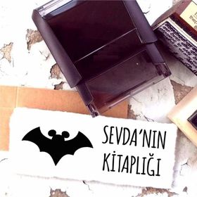 E-Hediyeci 35 Kişiye Özel Tasarım İsim Yazılı Kitap Kaşesi