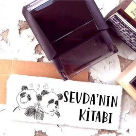 E-Hediyeci 4 Kişiye Özel Tasarım İsim Yazılı Kitap Kaşesi