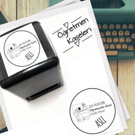 E-Hediyeci 401 Kişiye Özel Retro Tarz Kitap Kaşe