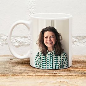 E-Hediyeci Kişiye Özel Beyaz Kupa