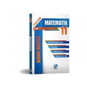 E Kare Yayınları 11. Sınıf Matematik Konu Özetli Soru Bankası