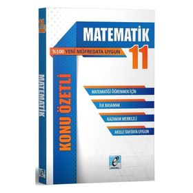 E Kare Yayınları 11. Sınıf Matematik Konu Özetli Soru Bankası