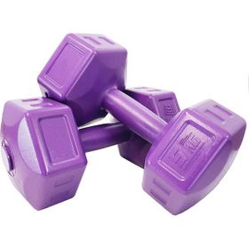 E-Life 2x5 kg Mor Dambıl Seti