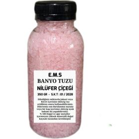 E.M.S 350 gr Nilüfer Çiçeği Kokulu Ayak ve Vücut Bakımı Banyo Tuzu