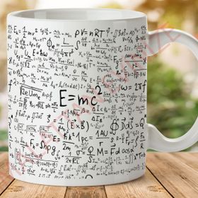 E Mc2 Matematik Formülü Baskılı Kupa