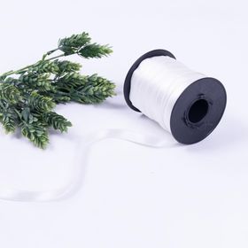 E-Sanat Evi Beyaz 10 mm 5 mt Saten Kurdele
