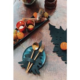 E-Sanat Evi Dekoratif Çam Ağacı 6 Adet Kaşıklık