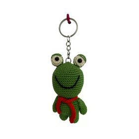 E-Tokam Amigurumi Yeşil Fredo Örgü Anahtarlık