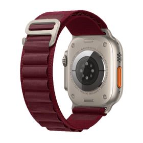 E2M 26 Apple Watch 38-40-41 mm KRD-26 Alpine Bordo Kordon