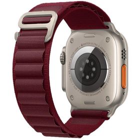 E2M 26 Apple Watch 38-40-41 mm KRD-26 Alpine Bordo Kordon