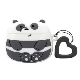 E2M Gri Panda Airpods Pro Kılıf