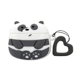 E2M Gri Panda Airpods Pro Kılıf