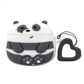 E2M Gri Panda Airpods Pro Kılıf