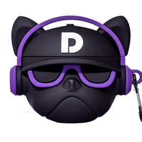 E2M Siyah Star Bulldog Airpods Pro Kılıf